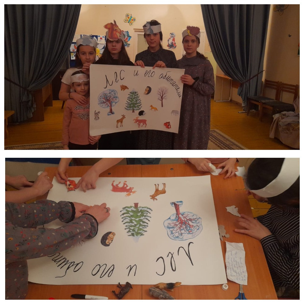 Открытое занятие «Лес и его обитатели».